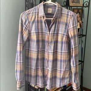 J. Crew plaid shirt